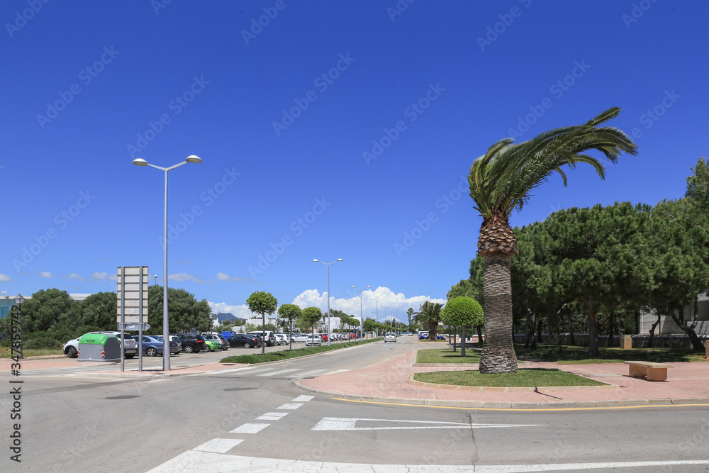 Obraz premium The island of Majorca -On holiday trip east of the island - Cala dòr