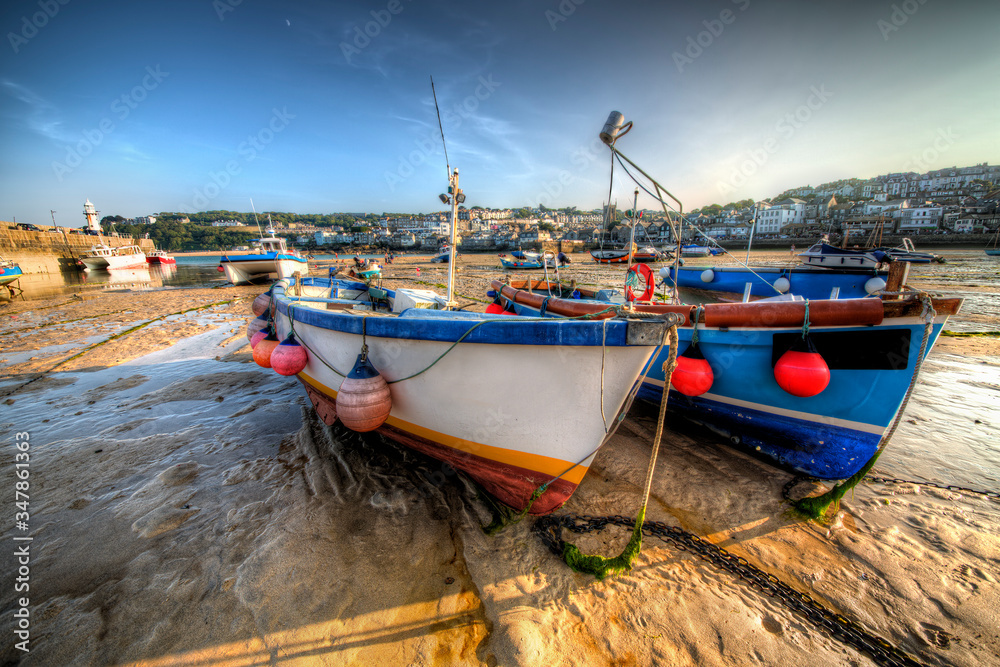 From the British Fishing Port of St Ives in Cornwall From the British Fishing Port of St Ives in Cornwall