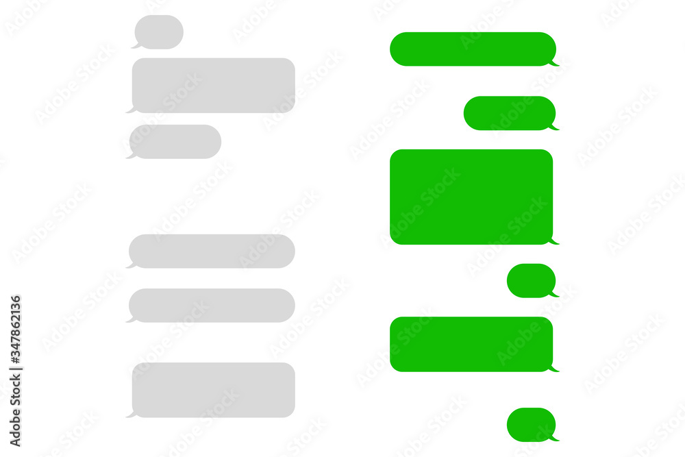 Short message bubbles. SMS. Speech bubbles. Short message bubbles. SMS. Speech bubbles.
