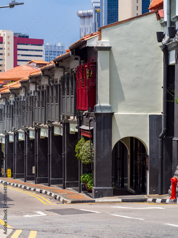 Obraz premium Eriskine Road at Singapore