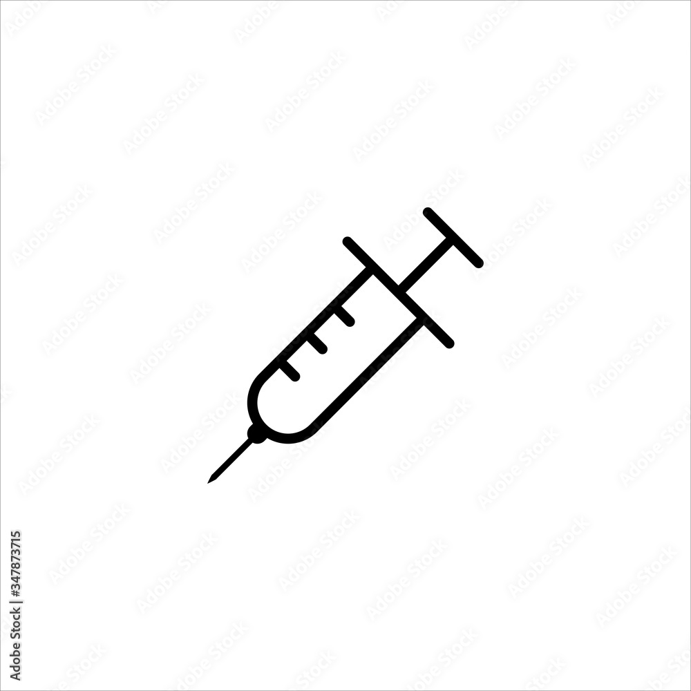 syringe flat icon vector logo design trendy illustration signage symbol graphic simple syringe flat icon vector logo design trendy illustration signage symbol graphic simple