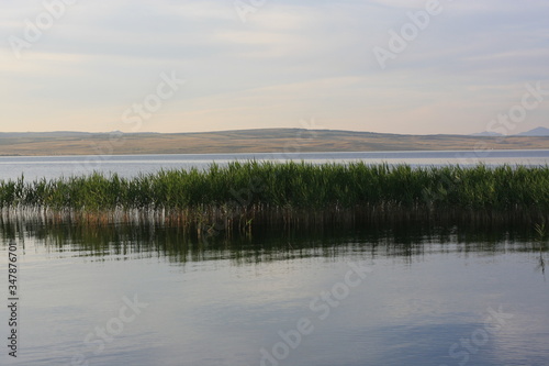 Lake view background  natural country
