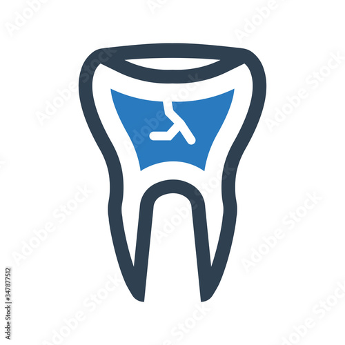 Dental sealant icon