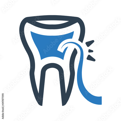 Teeth scaling icon