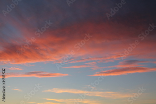 sunset clouds