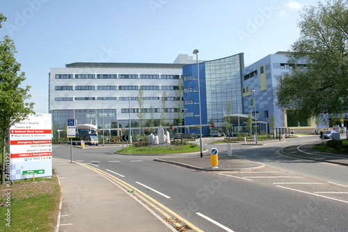 The West Wing of The John Radcliffe Hospital in Oxford, UK