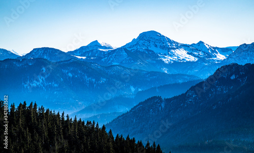 karwendel mountains near bad toelz