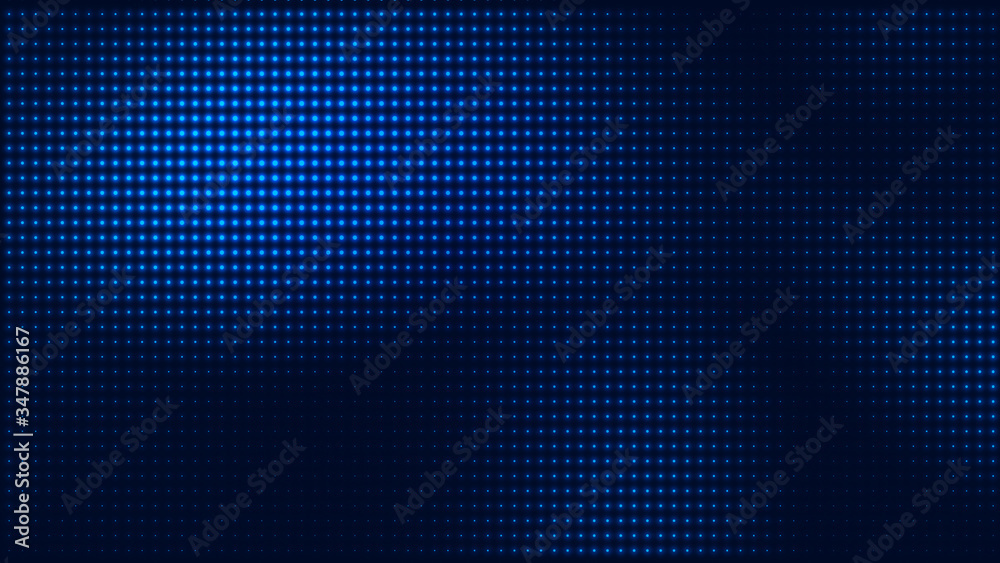 Dot blue pattern screen led light gradient texture background. Abstract technology big data digital background. 3d rendering. Dot blue pattern screen led light gradient texture background. Abstract technology big data digital background. 3d rendering.