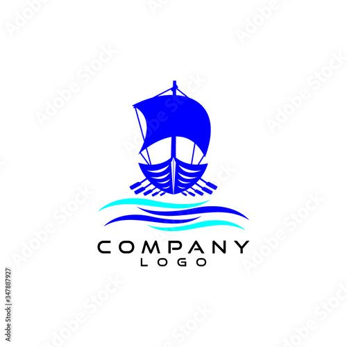 yacht icon vector illustration, ship, sail, vessel logo design vector