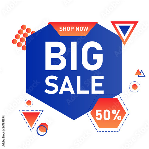 sale banner layout design template. ready use and editable vector banner design.