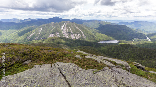 Mountain view during a hike