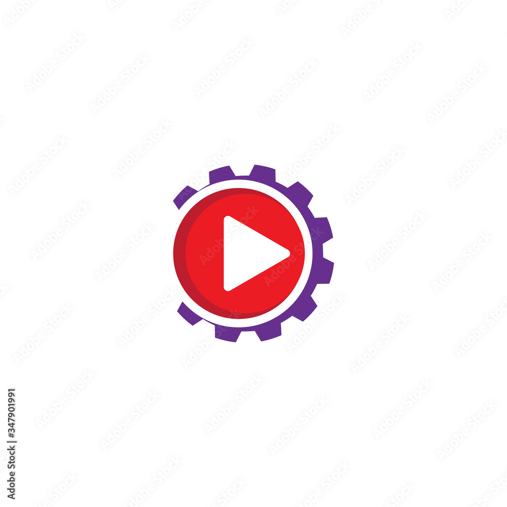 Play Logo Template vector icon Play Logo Template vector icon