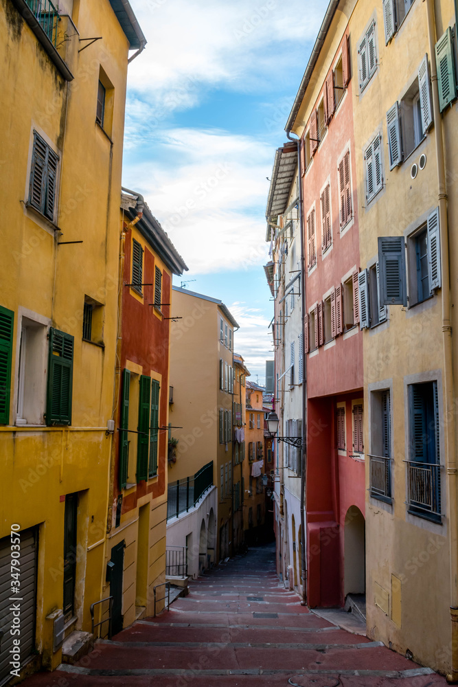Old street in the South France