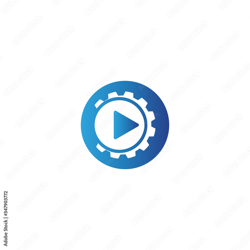 Play Logo Template vector icon Play Logo Template vector icon