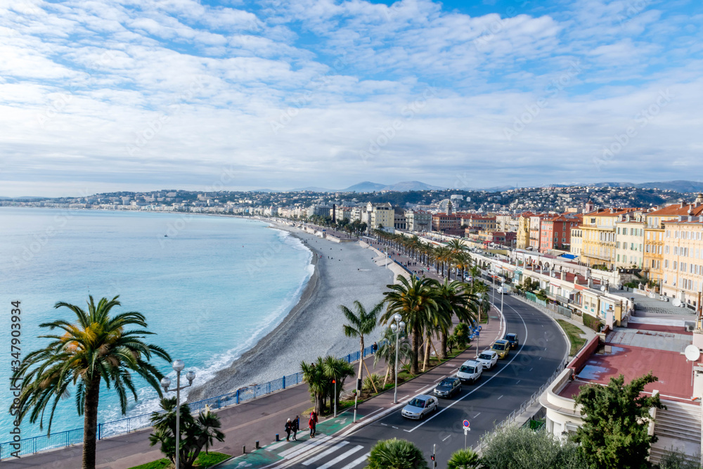 View on Nice, Soth France