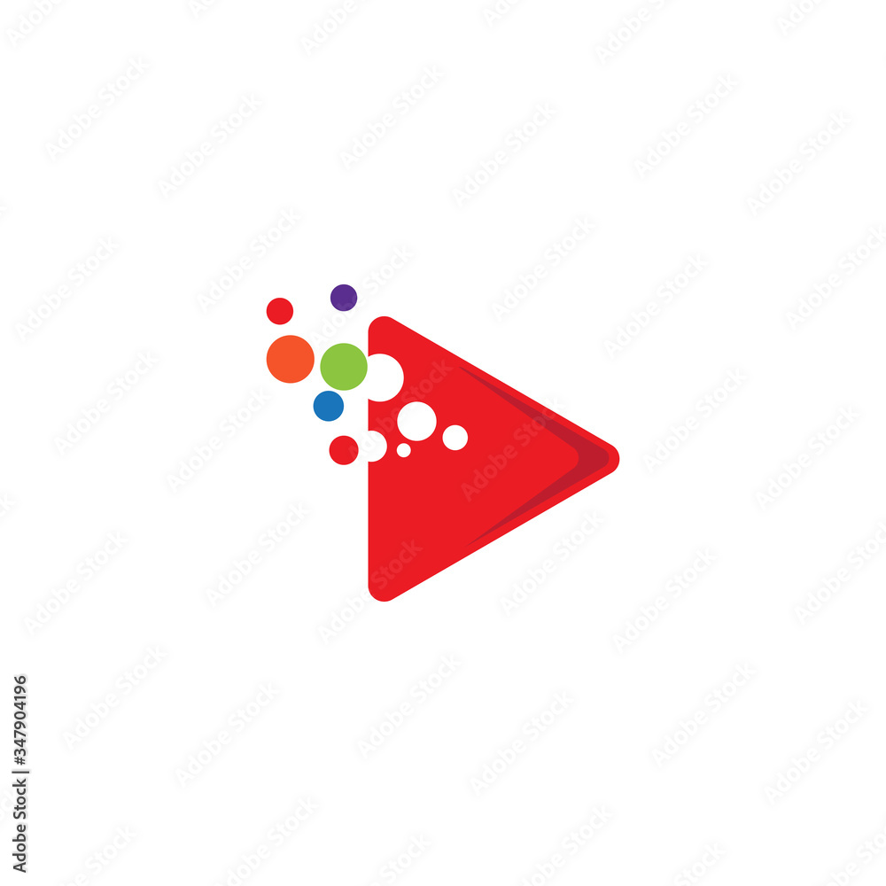 Play Logo Template vector icon Play Logo Template vector icon