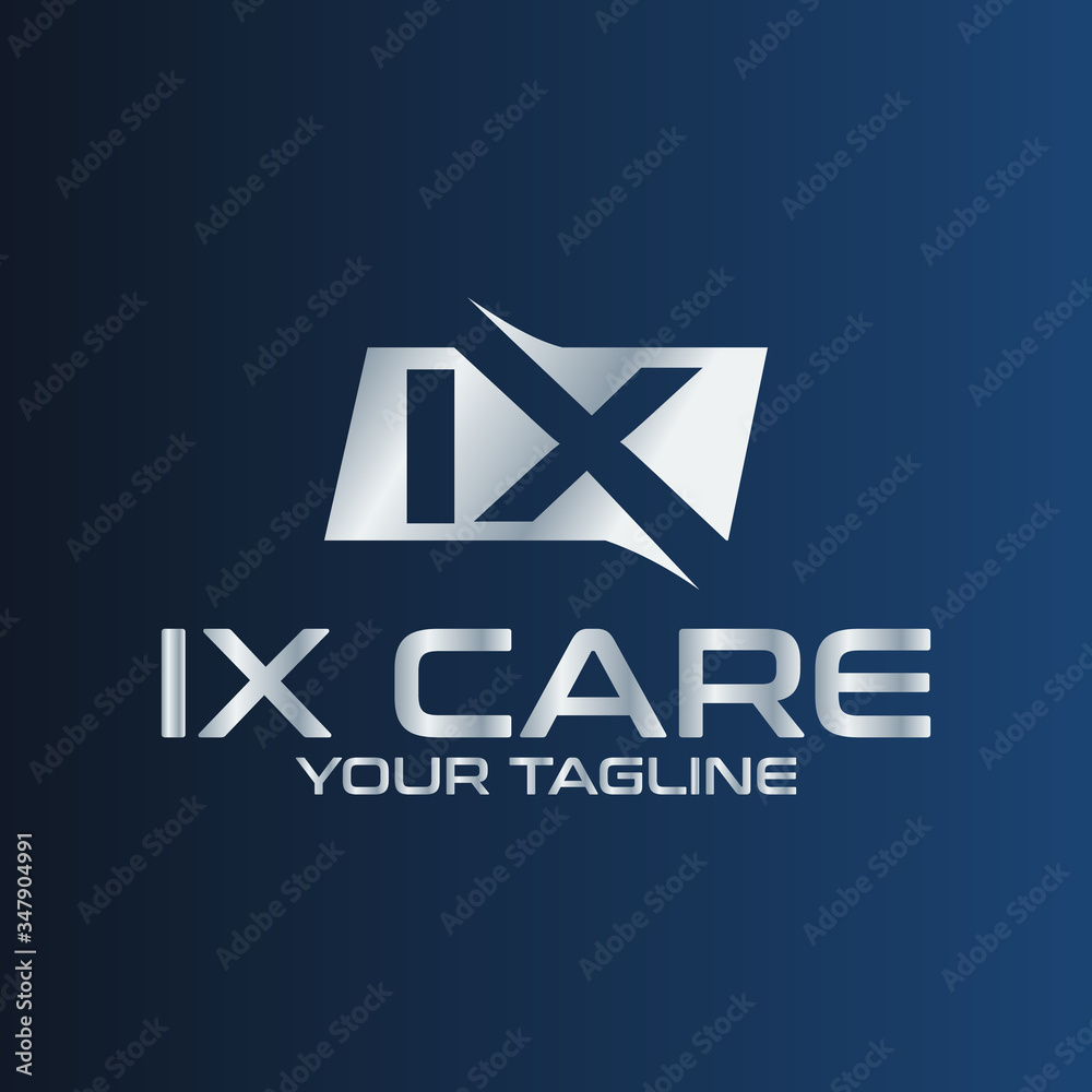 Letter IX vector logo design template Letter IX vector logo design template