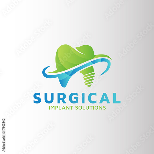 Dental medical surgery logo design inspiration