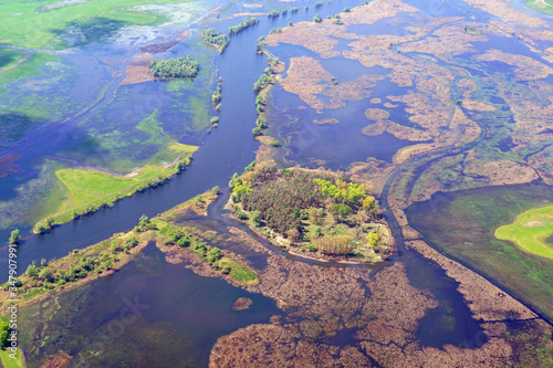 Havel östlich Havelberg kurz vor dem Zufluss in die Elbe photo