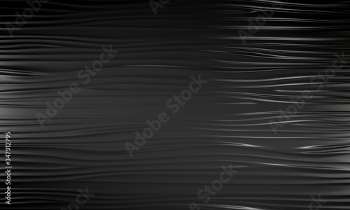 abstract minimalistic black wave background
