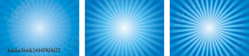 RAYONS DE SOLEIL BLEU