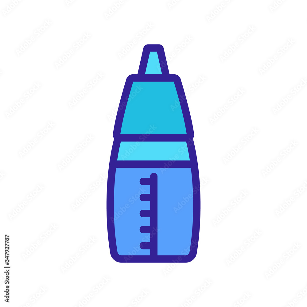 oil can with measuring icon vector. oil can with measuring sign. color symbol illustration oil can with measuring icon vector. oil can with measuring sign. color symbol illustration