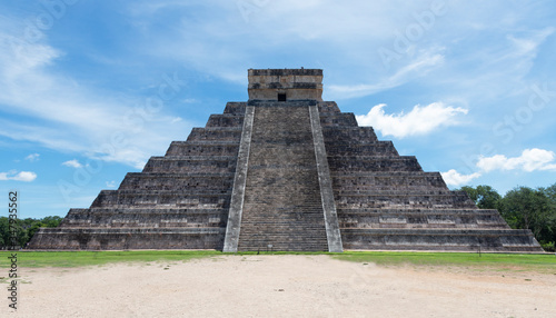 Chichen Itza. Archeological ruins in Mexico - image photo