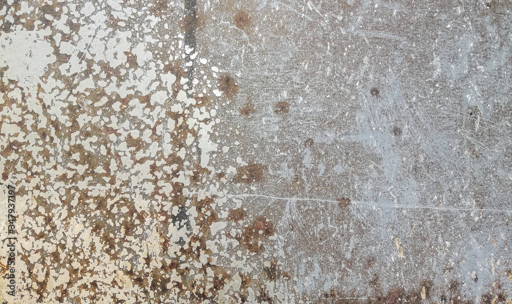 Obraz premium texture of rust on old metal surface background 