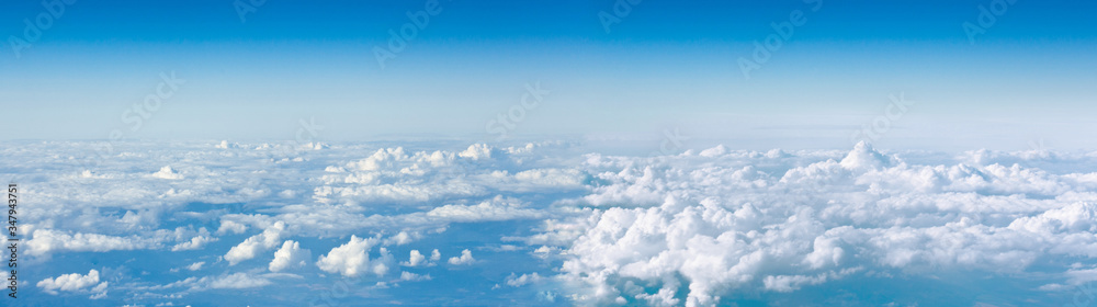 Clouds top view of the airplane. Heavenly landscape. Clouds top view of the airplane. Heavenly landscape.