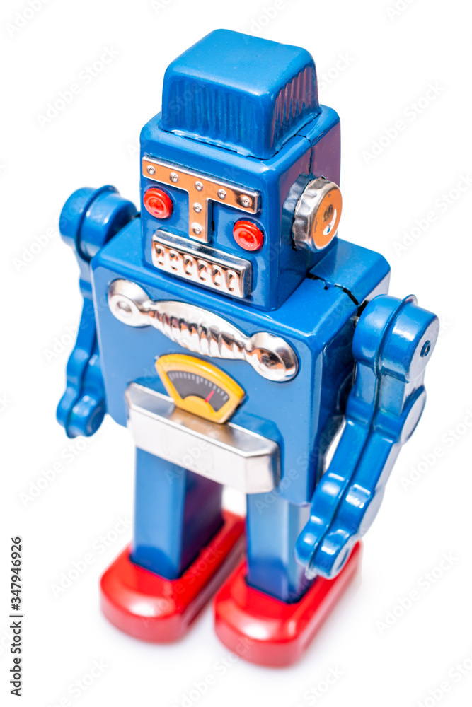 Fototapeta premium Vintage tin robot toy