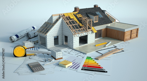 House enlargement works