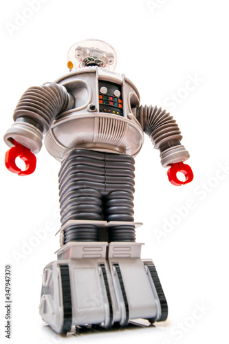 фотографія Vintage tin robot toy