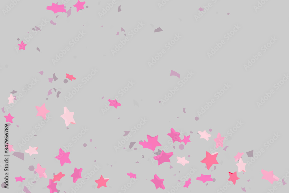Confetti stars. Confetti stars.