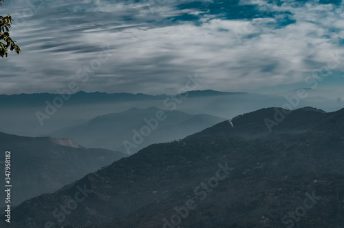 mountain landscape with clouds © Mostafizur
