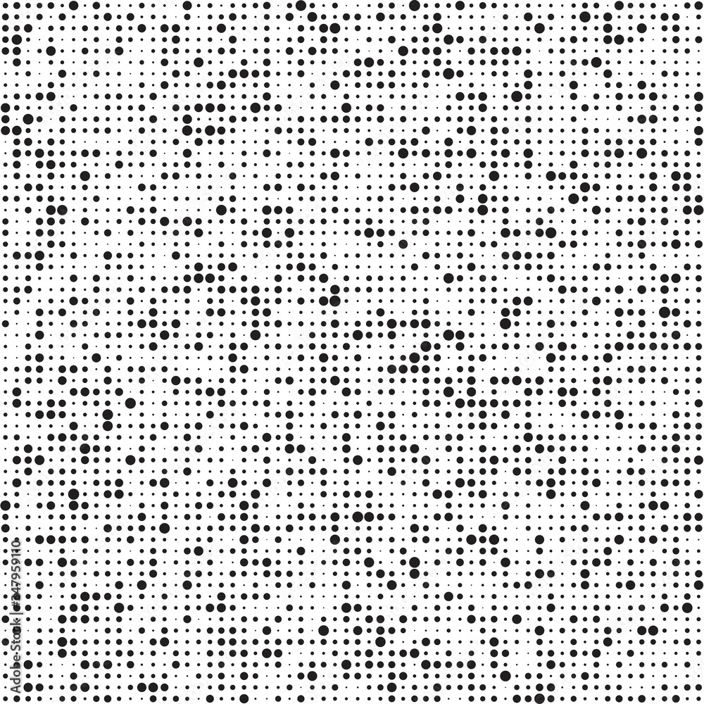 Abstract Dots Random Pattern. Resources for Graphic Design. Vector illustration