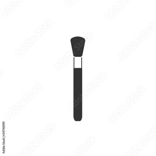 make up brush icon vector illustration design