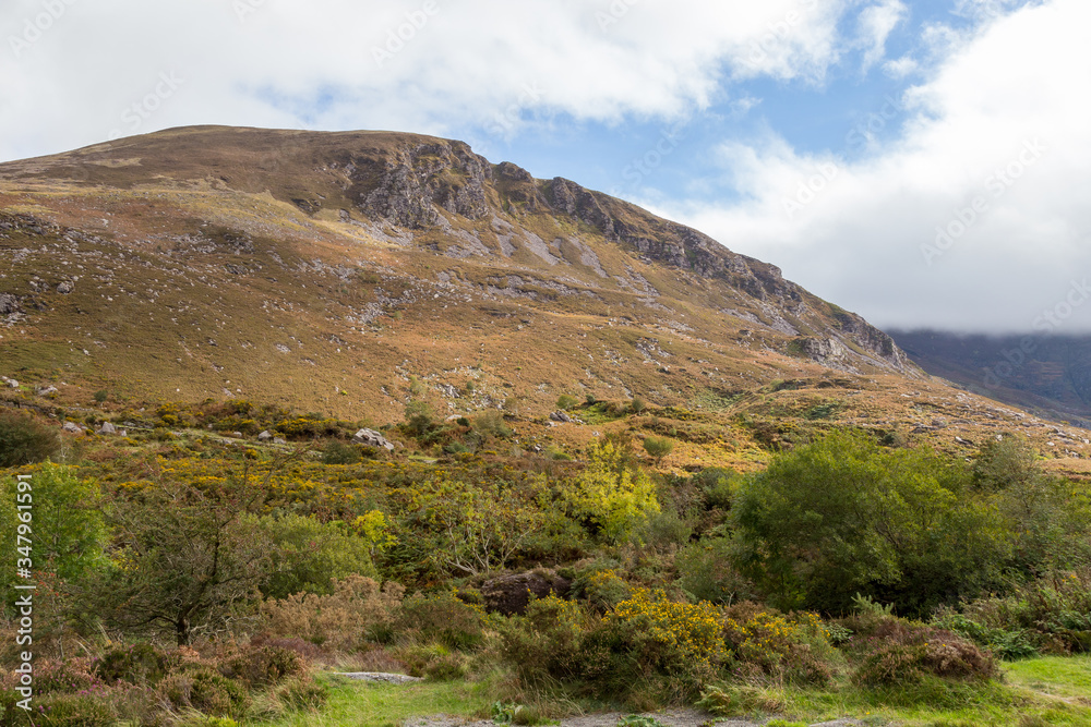 A Majestic Mountain in Irish Countryside
