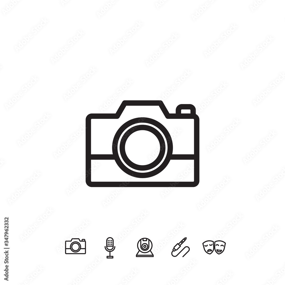 digital camera icon vector illustration design