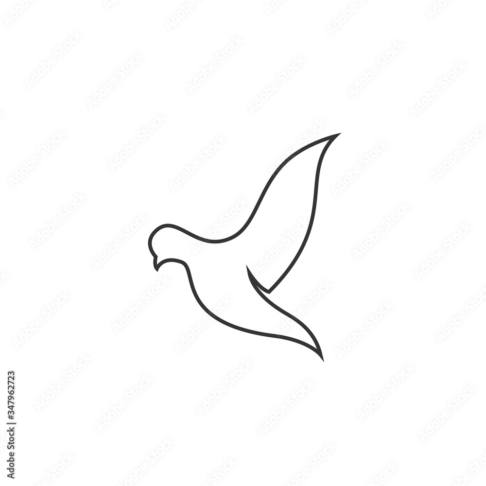 dove bird icon vector illustration design dove bird icon vector illustration design