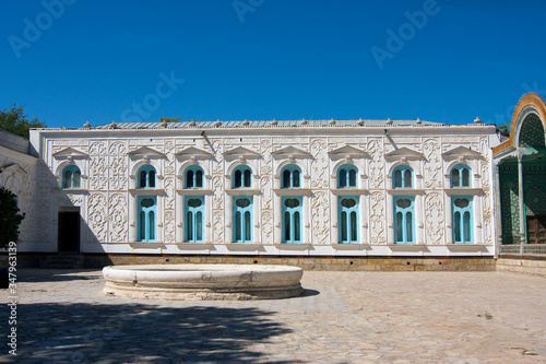 Sitorai Mokhi-Khosa Palace: the residence, summer Palace of the Emir, mid-XIX century, near Bukhara, Uzbekistan...
