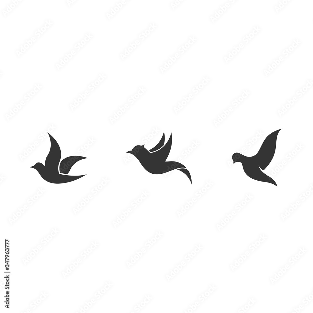 flying bird icon vector illustration design