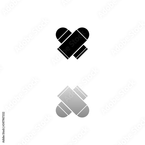 Bullet icon flat