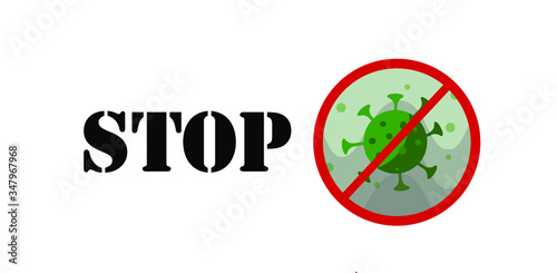 word stop restraining covid-19