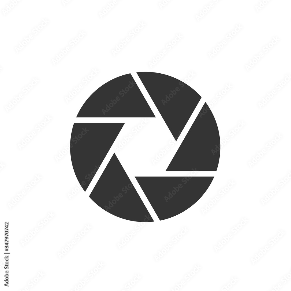 camera shutter icon vector illustration design camera shutter icon vector illustration design