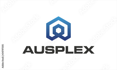 ABSTRACT LETTER A LOGO DESIGN CONCEPT