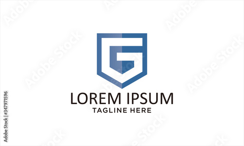 MODERN SHIELD LETTER G LOGO PROTECTION