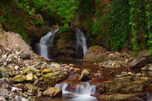 Piminoro waterfall, in the Aspromonte national park.