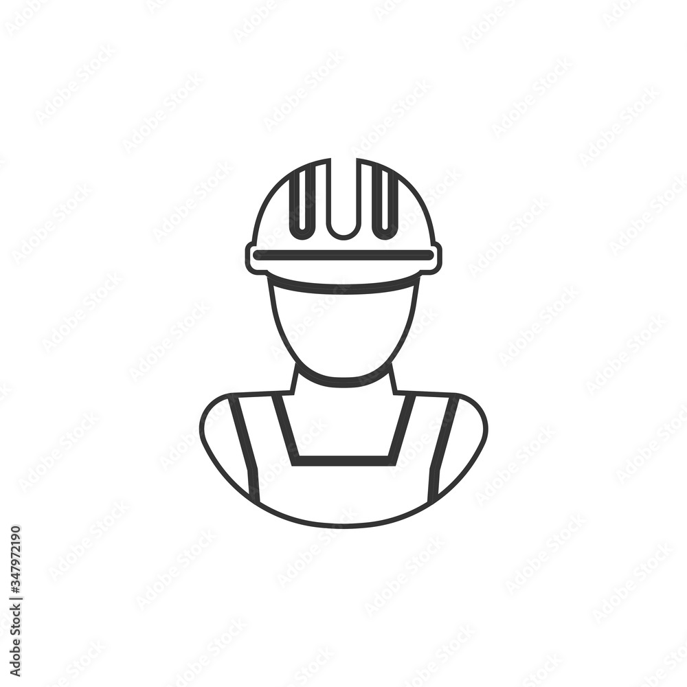 industry worker icon vector illustration design industry worker icon vector illustration design