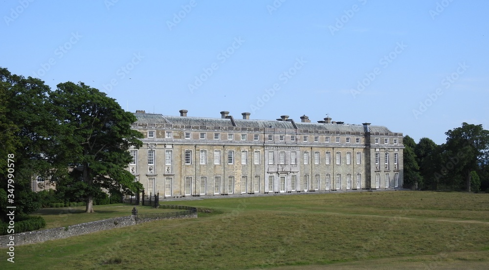 View of Petworth House from the park