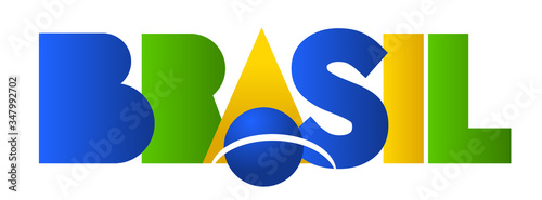 BRASIL - branding design concept / logo (spelling in Portuguese) 